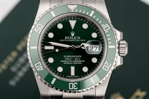 rolex submariner ref. 116610lv.|rolex submariner hulk discontinued.